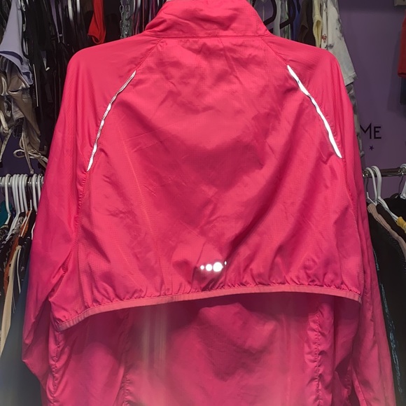 Pink Athletic Works wind breaker mesh back zipper pocket small mark see pics XXL - Picture 10 of 10